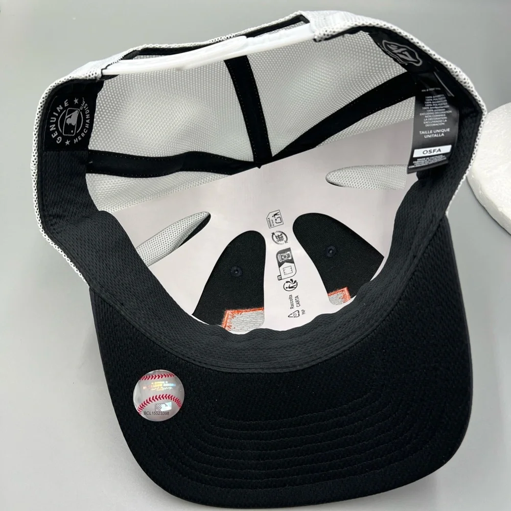 47 Brand Brrr Detroit Tigers Trucker Hat, MLB. Polyester Patch Adjustable Cap. - Picture 7 of 9